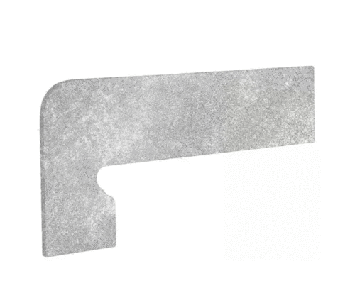 Exagres Petra Zanquin Fiorentino Gris Izda 395x175x7.5