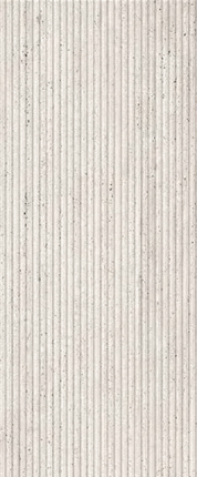 FAP Ceramiche Materia Classica Groove Bianco Matt RT 50x120