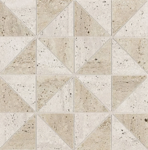 Beige Bianco Icon B Mosaico 30x30 (300x300)