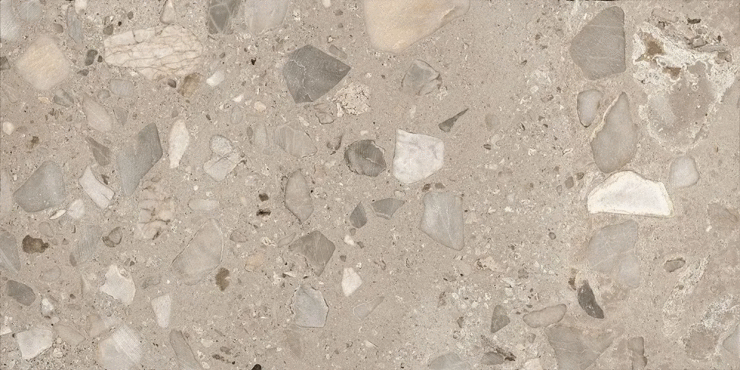 Fioranese I Ciottoli Sassi Grigio Levigato-Matt 60.4x120.8