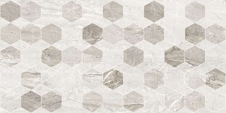 Golden Tile Marmo Milano Hexagon