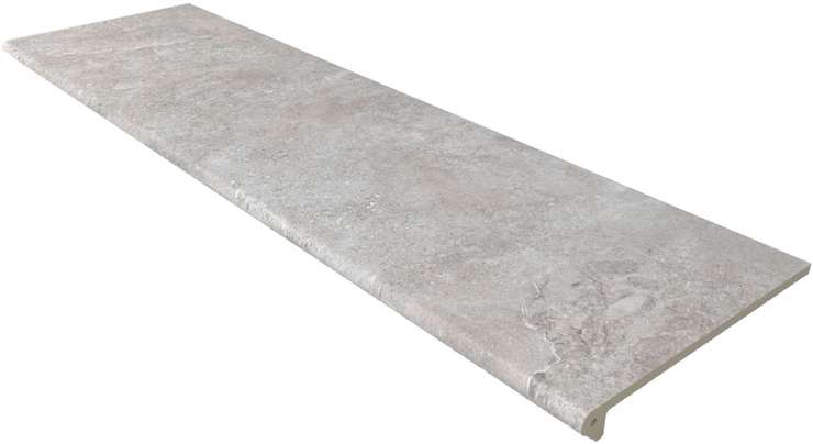 Gres de Aragon Petra  Gris Liso Smooth Round. 33x120