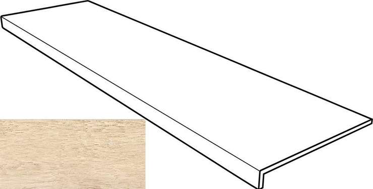 Gres de Aragon Rodeno  Rounded Liso Smooth Haya 33x120