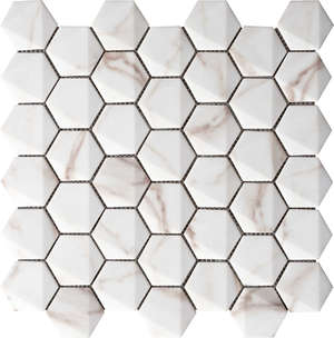 Hexagonal Calacata (300x346)