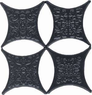 Hispania Ceramica Core Estrella Set Core Negro 4pzs