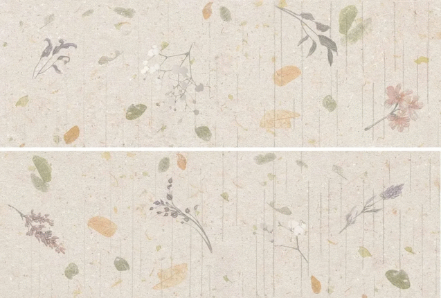 Ibero Botanical Decor Natural (Set 2 Pzs) 60x90