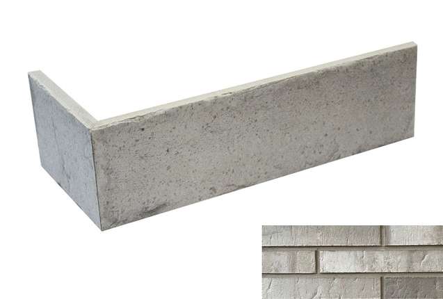 DeKeramik RetroBrick  Hellgrau 290/11552