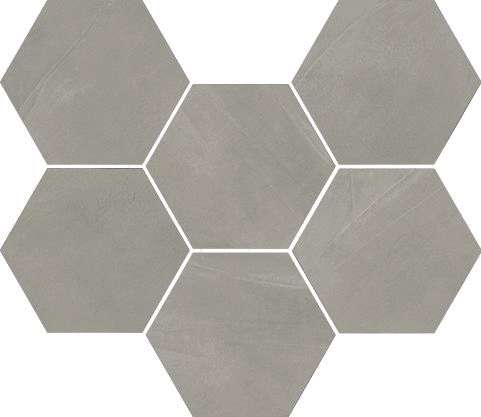 Italon Continuum Iron Mosaico Hexagon