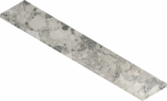 Italon Continuum Stone Grey Scalino 160 Angolare Dx