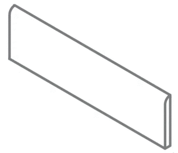 White Battiscopa 7.2x60 (600x76)
