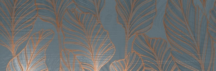 Italon Element Silk Петролио Вставка Фолидж