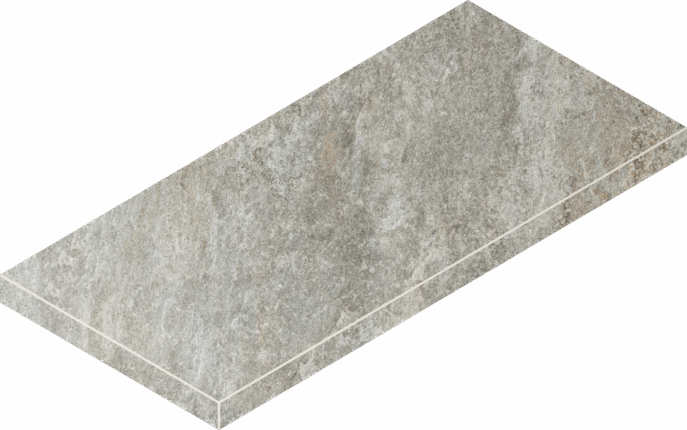 Italon Magma Silver Scalino Angolare Sx 33x60