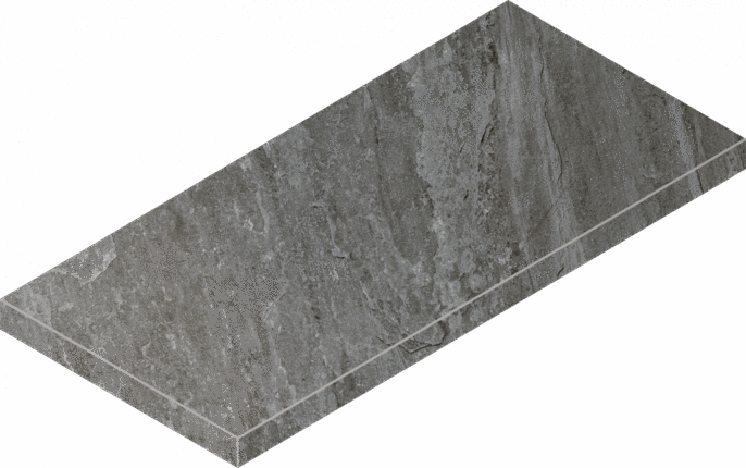 Italon Magma Graphite Scalino Angolare Sx 33x60