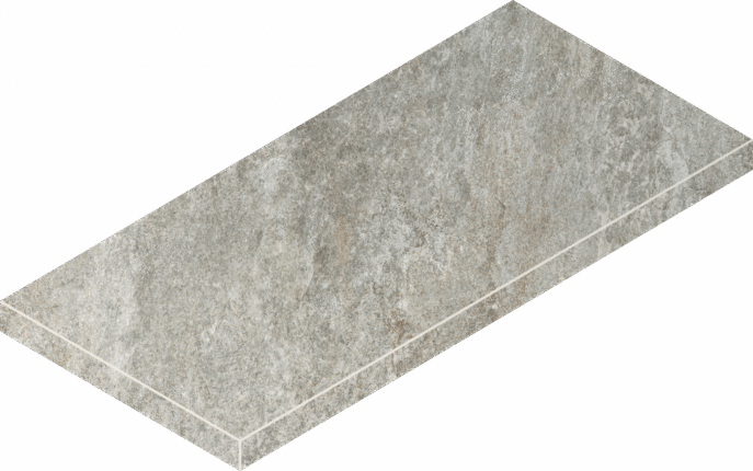 Italon Magma Silver Scalino Grip Angolare Sx 33x60