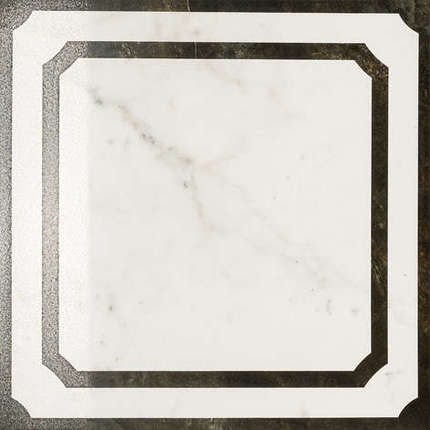 Italon Charme Floor Project Перл Вставка Фрэйм Шлифованный и Реттифицированный