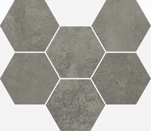 Italon Terraviva Hexagon Dark 25x29