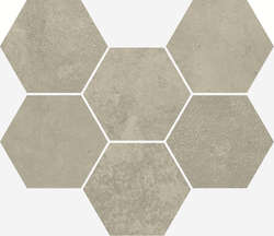 Hexagon Greige 25x29 (250x290)