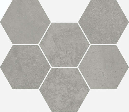 Italon Terraviva Hexagon Grey 25x29