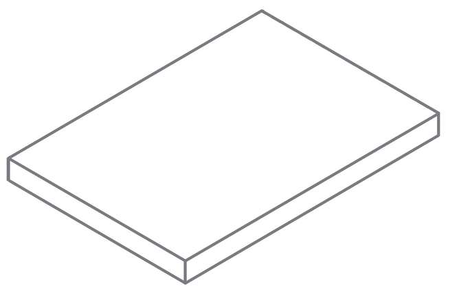 Italon Forum Slim Silver Scalino Angolare Sx 33x120