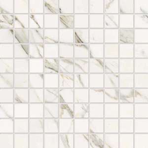 Calacatta Statuarietto Mosaico Lappato 30x30 (300x300)