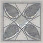 Kerama Marazzi Галдиери Серый лаппатированный 7,2х7,2