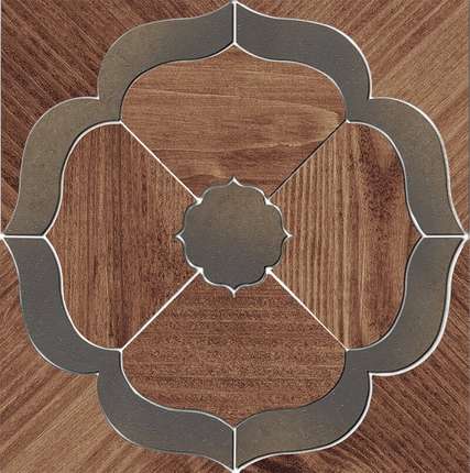 Kerama Marazzi Гранд Вуд Dec. Наборный темный 19.6х19.6