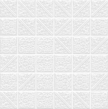 Kerama Marazzi Ла-Виллет Белый 30.1х30.1