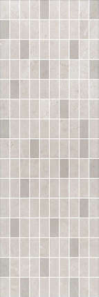Kerama Marazzi Низида Мозаичный серый светлый 25х75
