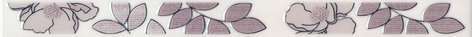 Kerama Marazzi Ньюпорт Цветы фиолетовый Б40х3,1