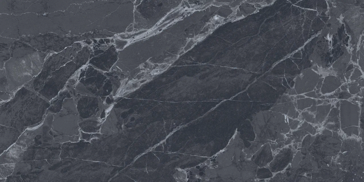 King Star Ceramic Marble Style 9839 Dominic Gray Dark PGL 60x120