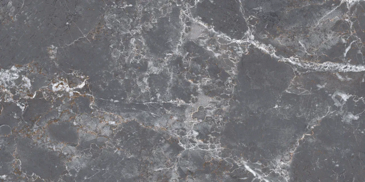 King Star Ceramic Marble Style 9825 Diamond Gray Dark PGL 60x120