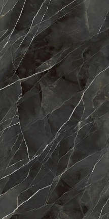 Laminam Diamond Calacatta Black Lucidato Starlit Book Match Face B 162x324 5.6