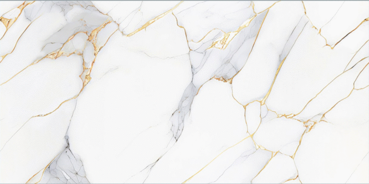 Lamore Ceramic Calcutta Gold Polished 60x120