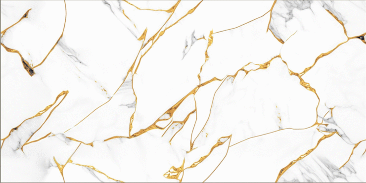 Lamore Ceramic Mavik Gold Grey Polished 60x120