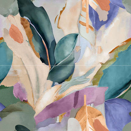 Laparet Ice Панно Impression Blue 80x80 Глянцевый Обрезной