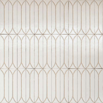 Marazzi Italy Terramater Vaniglia 3D Losanga Lux 9.1x37.5