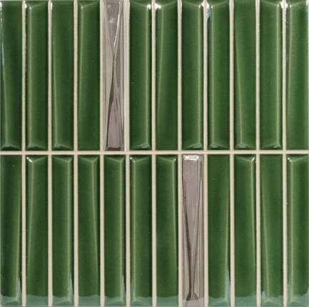 Monopole Melody Decor Royal Green Gold 20x20