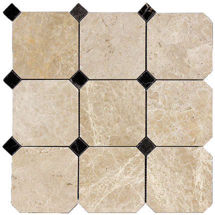 Natural Mosaic Octagon 7M036+7M076-BP