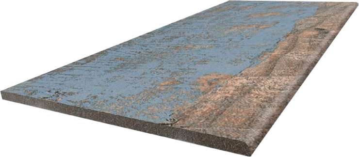 New Tiles Mystic Blue Multistep 33x120