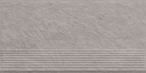 Grey Stopnica Prosta Struktura Mat B1a 30x60 1.44 (600x300)