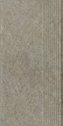 Paradyz Eremite Taupe Stopnica Prosta Struktura Mat B1a 30x60