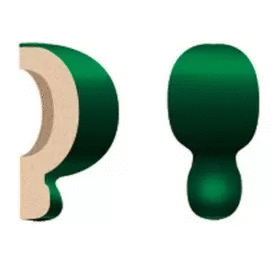 Petracers Grand Elegance Angolo Esterno London Verde 2.5x5
