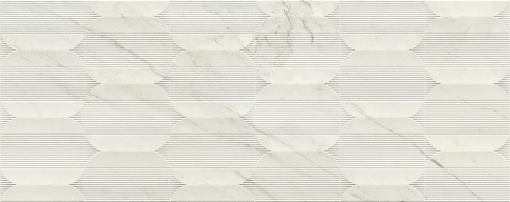 Porcelanosa Glem White Deco 596x150