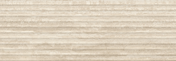 Struttura 3D Dorica Vein Beige Rett 40x120 (1200x400)