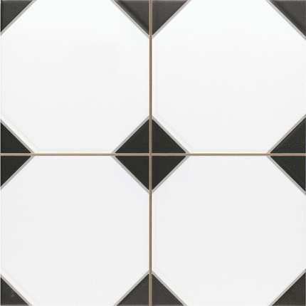 Realonda Ceramica Canterbury Black 33.3x33.3