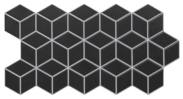 Realonda Ceramica Rhombus Black