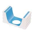1/2 часть переливного водоотводного канала со сливом Light Blue (225x120)
