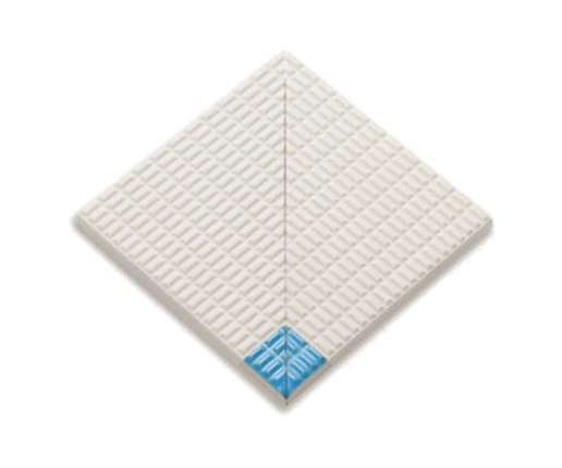 Serapool Olympic Series Petit Carre      Light Blue-Unglazed