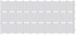 Фарфоровая решетка с сетчатой поверхностью Petit Carre Unglazed (495x245)