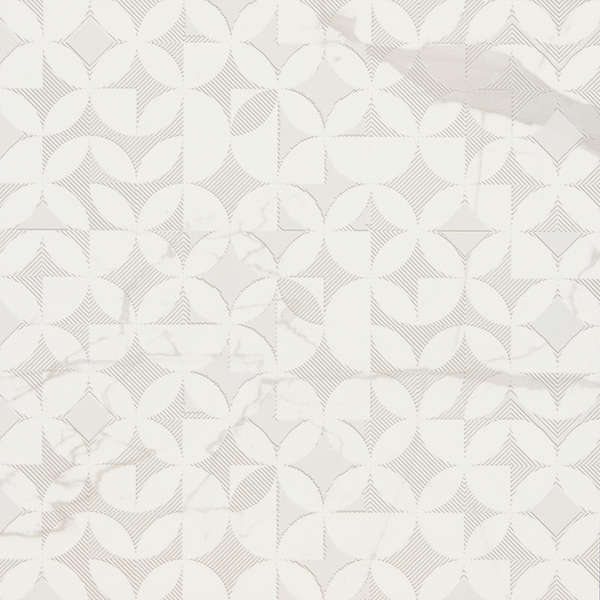Decor White Glossy 60x60 (600x600)
